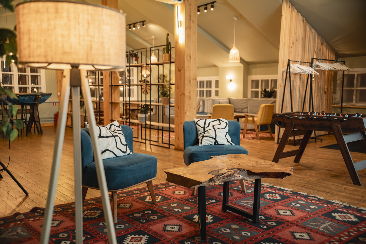 Арендовать Лофт с территорией под открытым небом