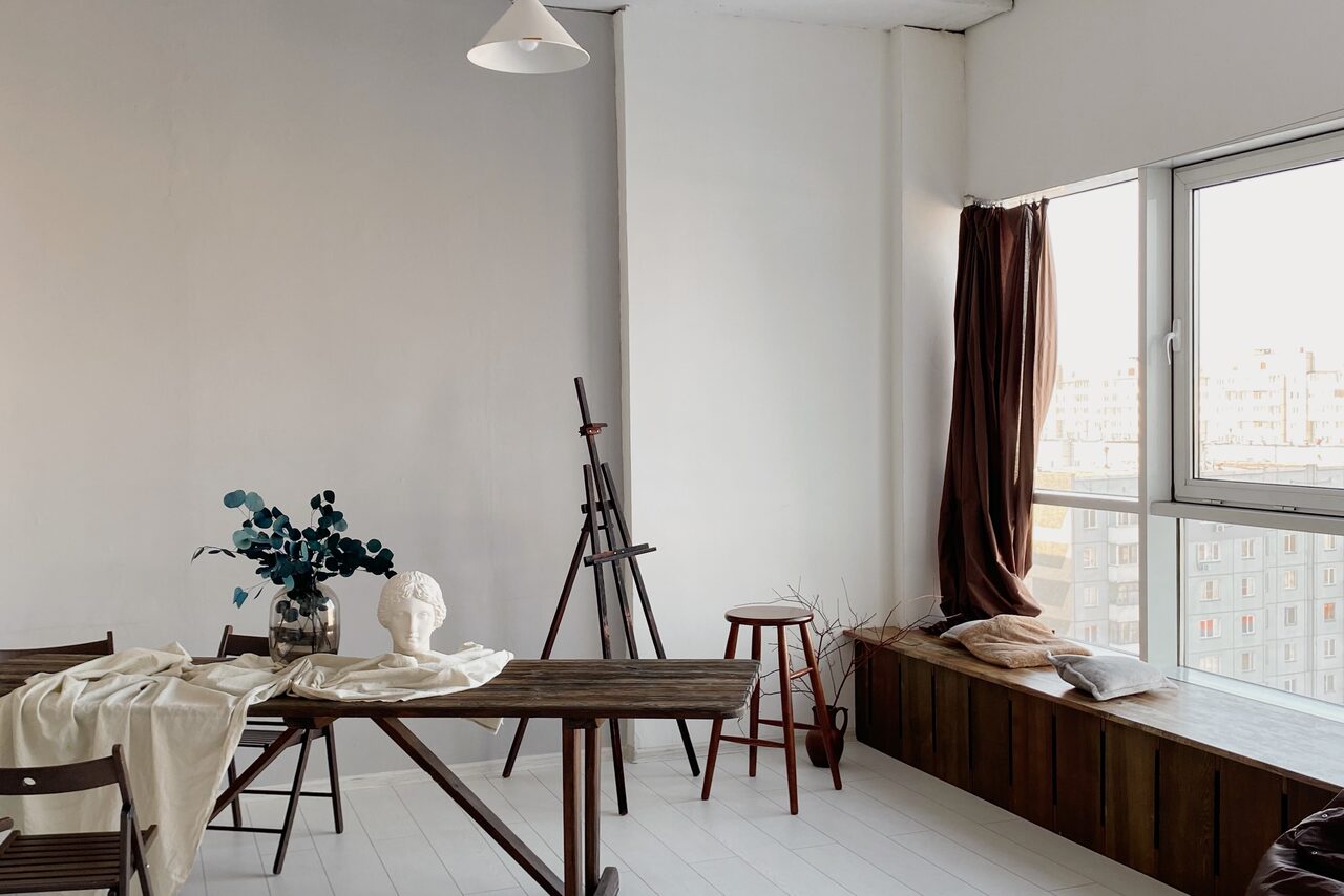 Арендовать Creative space with panoramic window