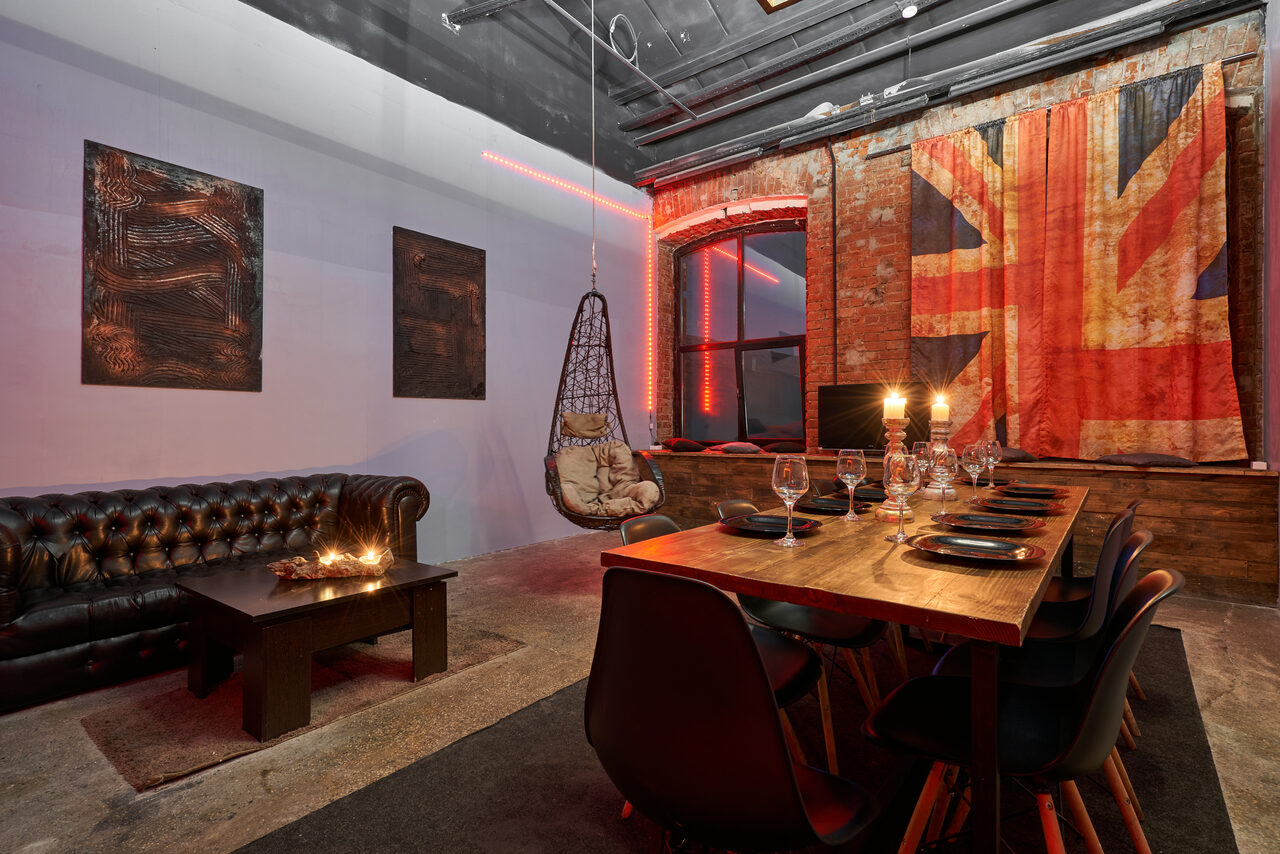 Арендовать Двухэтажный британский лофт