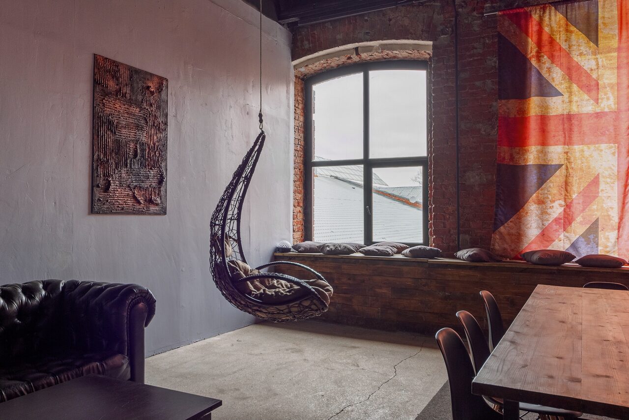 Арендовать Двухэтажный британский лофт