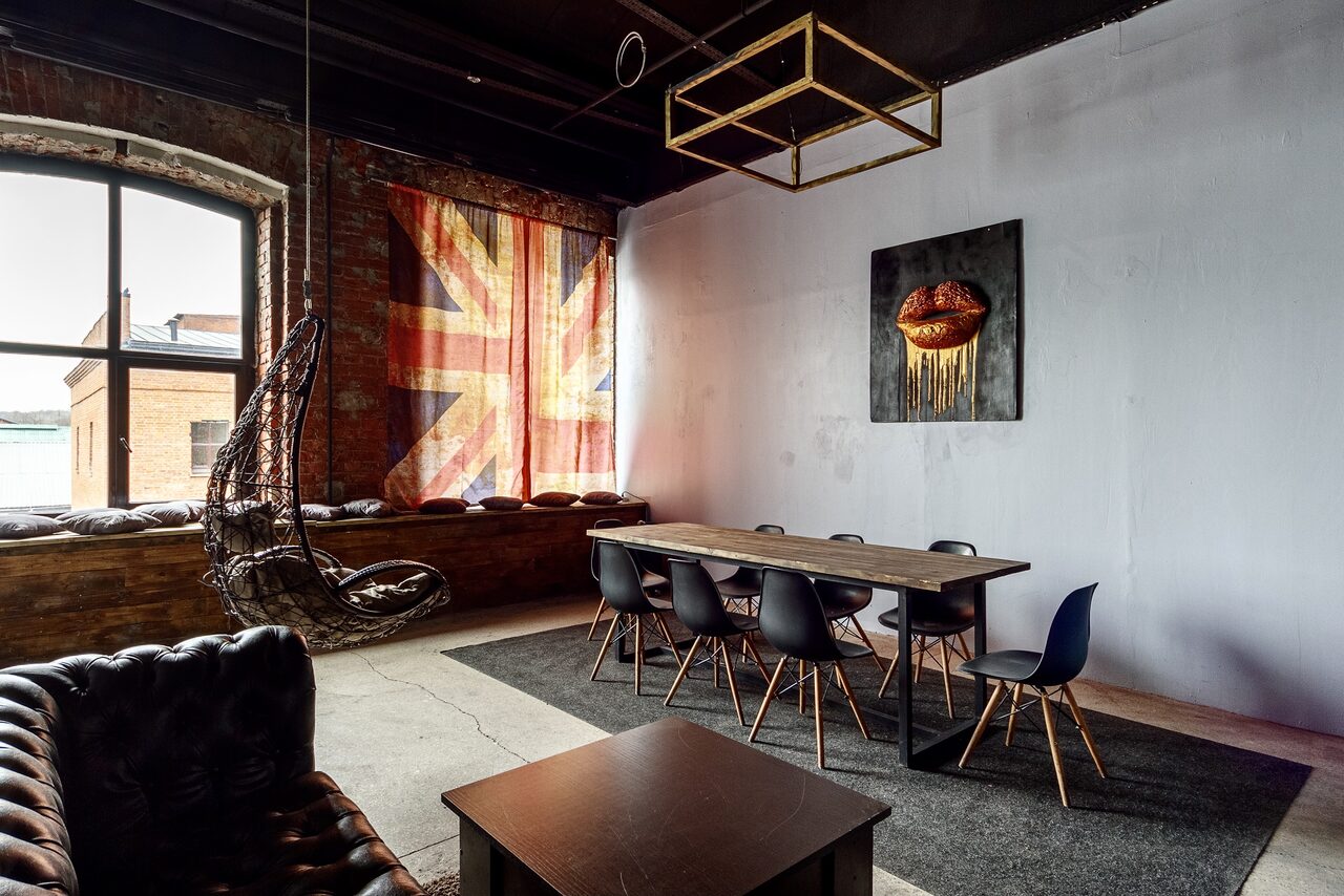 Арендовать Двухэтажный британский лофт